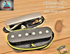 Tele Pickup Vintage Sound Chrome '52 per Fender Telecaster