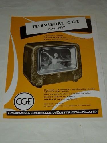 Cge televisore mod 1417 - cge,