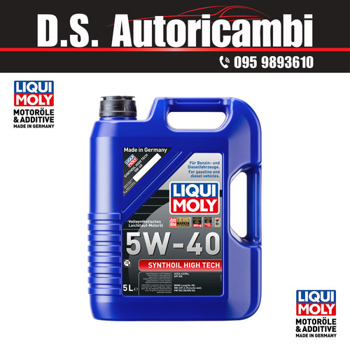 Olio motore liqui moly 5w40 - olio,