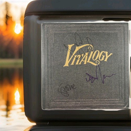Pearl jam autografo vitalogy - jam,