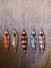 ARTIFICIALI PESCA 5 JIG VARI