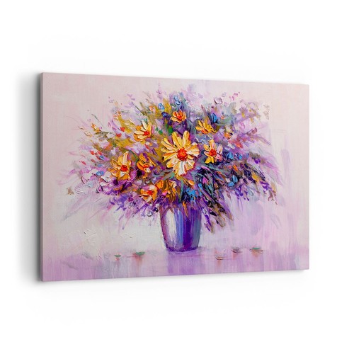 Quadro tela 120x80cm - tela, fiori