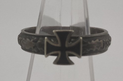Anello argento tedesco ww1 - anello,
