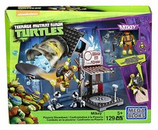 Teenage Mutant Ninja Turtles - Mikey Sfida In Pizzeria Kit Dmx51 MEGA BLOKS