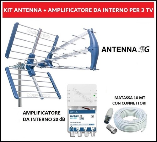 Kit antenna digitale - antenna, tv