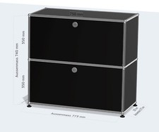Credenza USM Haller - Nera - 2