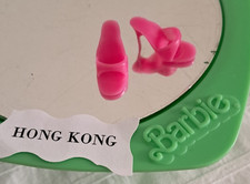 Anni '80 Sandali Mules fucsia Hong Kong Barbie Superstar Mattel