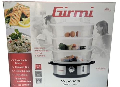 Girmi vp26 vaporiera - girmi, 3