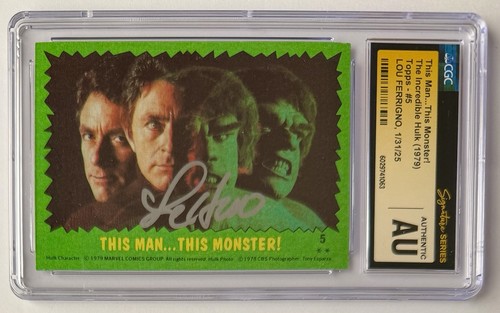 Lou ferrigno firmato hulk auto - ferrigno,