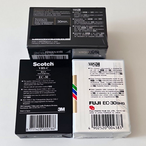 Videocassetta scotch vhs - scotch, vhs-c