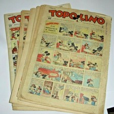 giornale TOPOLINO anno XVI ANNATA COMPLETA  (1947) dal n 620 al 671