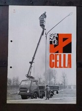 GRU IDRAULICHE SPAZIALE CELLA AUTOCARRI OM OLDTIMER TRUCK Brochure 1967