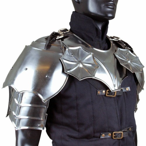 Gorgiera gotica con - gorgiera, pauldrons