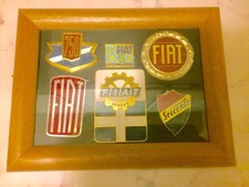 QUADRO  TARGHE AUTOMOBILISMO