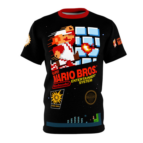 Maglietta super mario bros - maglietta,