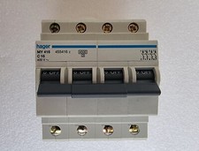 HAGER MY416 magnetotermico quadripolare 16A  400v 4500 (fondo magazzino)