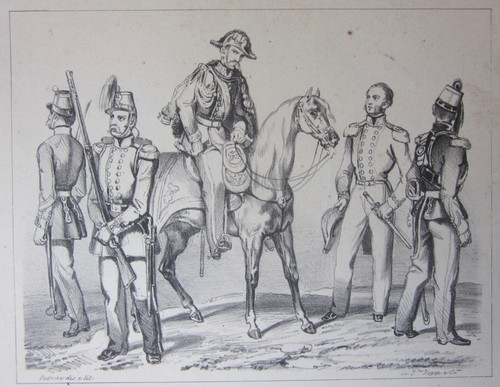 1853 armata sarda uniformi - armata,