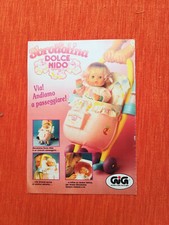  PUBBLICITA' ORIGINALE - ADVERTISING BAMBOLE "SBRODOLINA" GIG anni 80