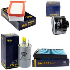 Set filtro sct carburante - filtro,