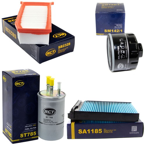 Set filtro sct carburante - set,