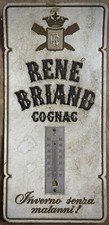 RENE' BRIAND COGNAC - Cartonato rigido originale pubblicitario - ' 40 -