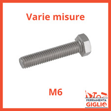 Viti M6 in Acciaio Inox Testa