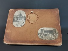 Album Antico da Collezione Di 235 Cartoline Roma/Vaticano