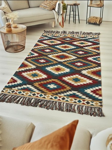 Tappeto kilim lana cotone - tappeto,