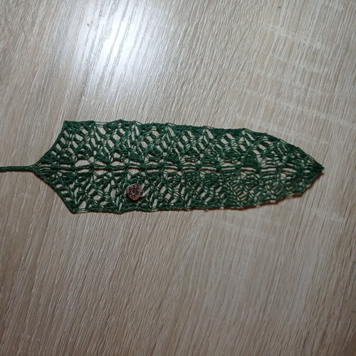 Handmade crochet bookmark - handmade,