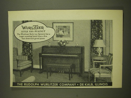 Pubblicità pianoforte 530
