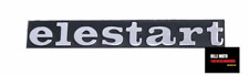 TARGHETTA SCRITTA 'ELESTART'
