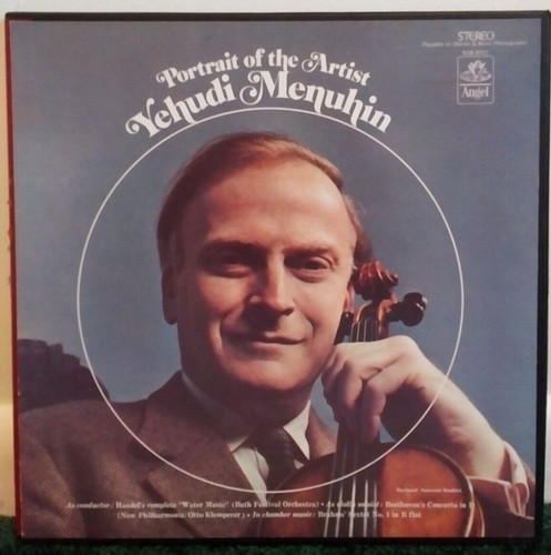 Yehudi menuhin portrait of - menuhin,