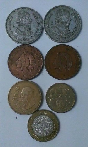Messico lotto monete con - lotto,