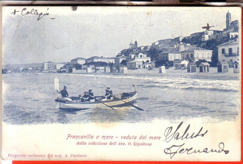 Cartolina francavilla mare - cartolina, al