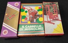 Il Carrello L'altalena Il Passeggino di Mignolino set 3 pezzi Querzola Vintage