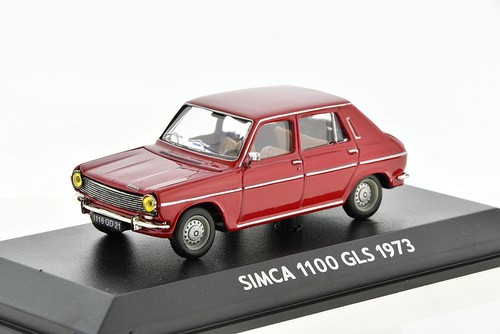Simca 1100 gls - red, 1/43