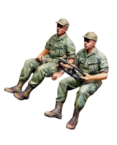 Military truck crew - us,