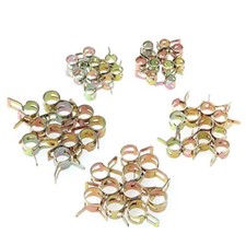 X50 FASCETTE A MOLLA STRINGI TUBO BENZINA CARBURANTE MORSETTI AUTO 5 6 7 8 9 MM