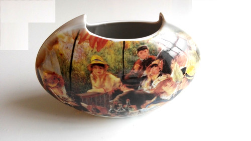 Vaso decorativo porcellana - vaso,