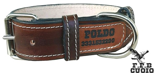 Collare cuoio pelle - collare,