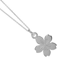 TIFFANY&Co. Collana GO DONNA 2015 motivo fiori di ciliegio 4,3g donna