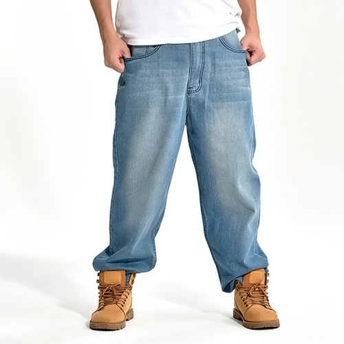 Jeans larghi taglie - forti, uomo
