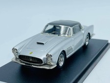 MR MODELS FERRARI 410 SuperAmerica Coupe Silver / Dark Grey Metal 1.43