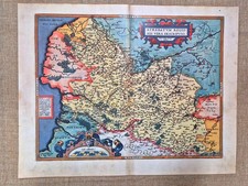 Atrebatum Regionis Descriptio mappa Artois Francia Ortelius 1595 Ristampa