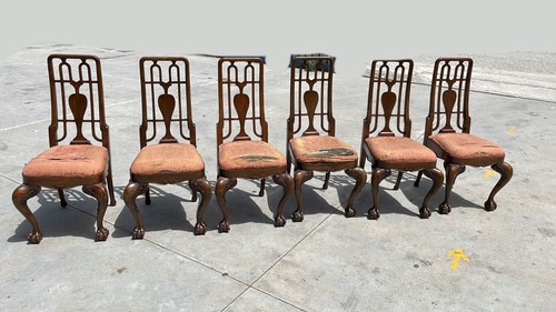 Sedia chippendale legno di - legno,
