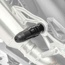 Tampono paratelaio per scarico per Kawasaki ZX-6R / 636 CP4 nero