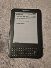 Amazon Kindle Keyboard (3a generazione) 4 GB, Wi-Fi (Sbloccato) batteria nuova