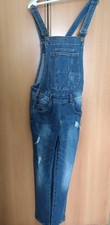 Salopette jeans vintage taglia M