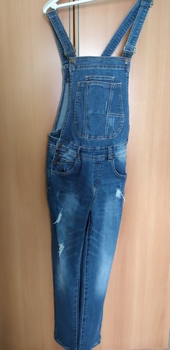 Salopette jeans vintage y2k - salopette,