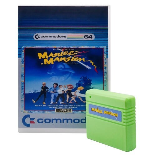 C64 maniac mansion - c64,